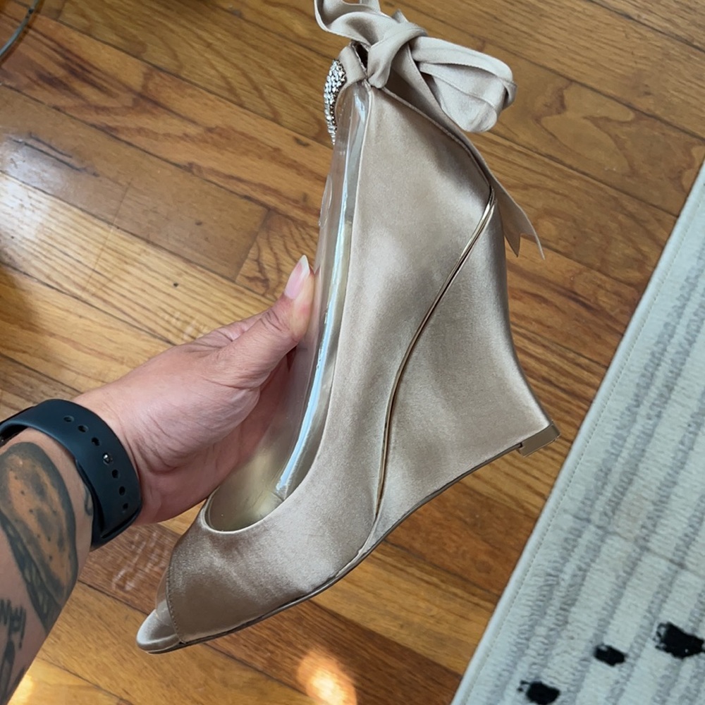 [Nina] Emma Wedge Wedding Heel - Picture 10 of 13